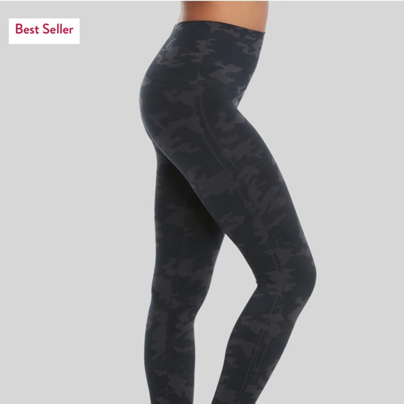 SPANX Camo High Rise Leggings | Size Large - Picture 4 of 13
